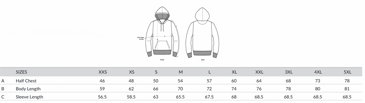 Hoodie "We All Taste The Same"