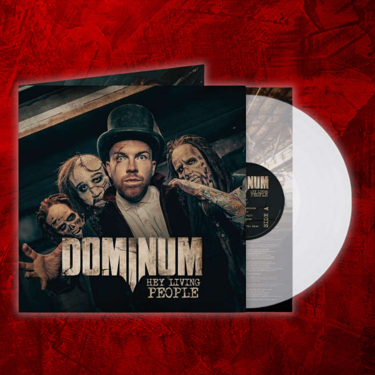 signed Vinyl "Hey Living People"