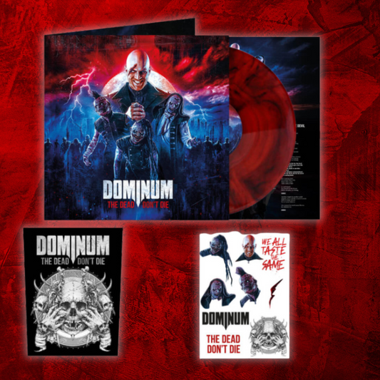 signed Vinyl "The Dead Don't Die" + Backpatch + Tattoo Set