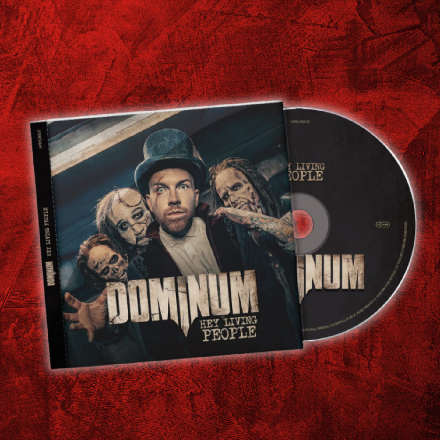 signed CD "Hey Living People"